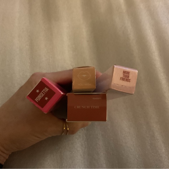 4 NIB Luxury Lip Bundle-2 Jeffree Star Discontinued, Laura Geller&Supreme Gloss. - Picture 2 of 13